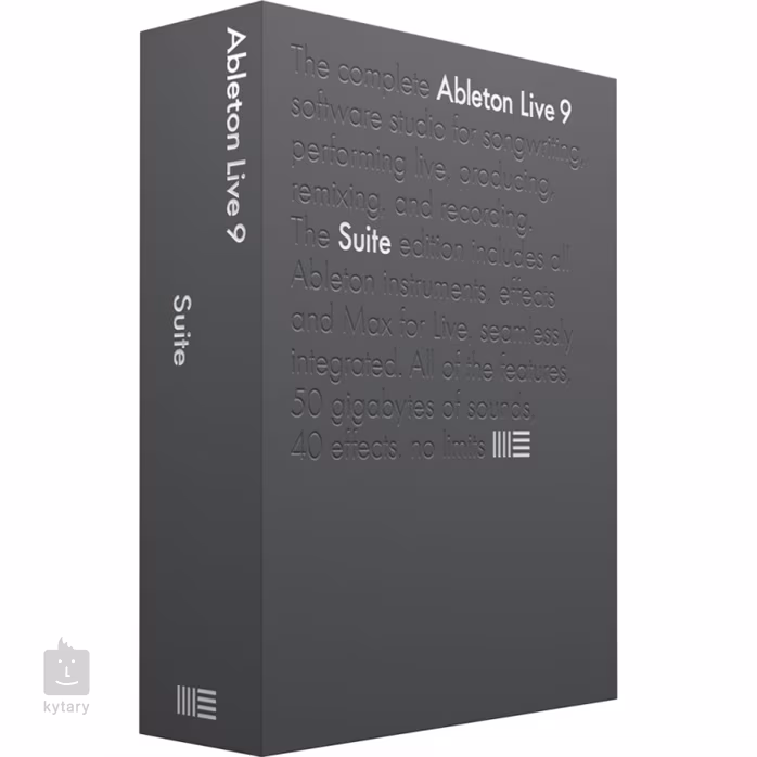 Ableton Suite 9 UP z Intro 9 - Szoftver