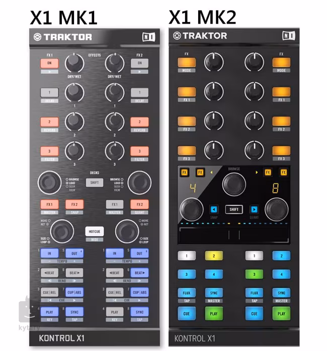 Native Instruments Traktor Kontrol X1 MK2 - DJ kontroller