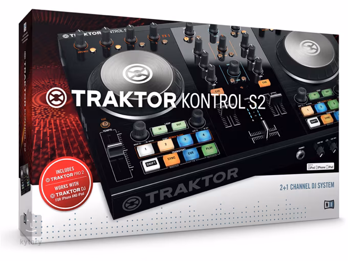 Native Instruments Traktor Kontrol S2 MK2 (kicsomagolt) - DJ kontroller