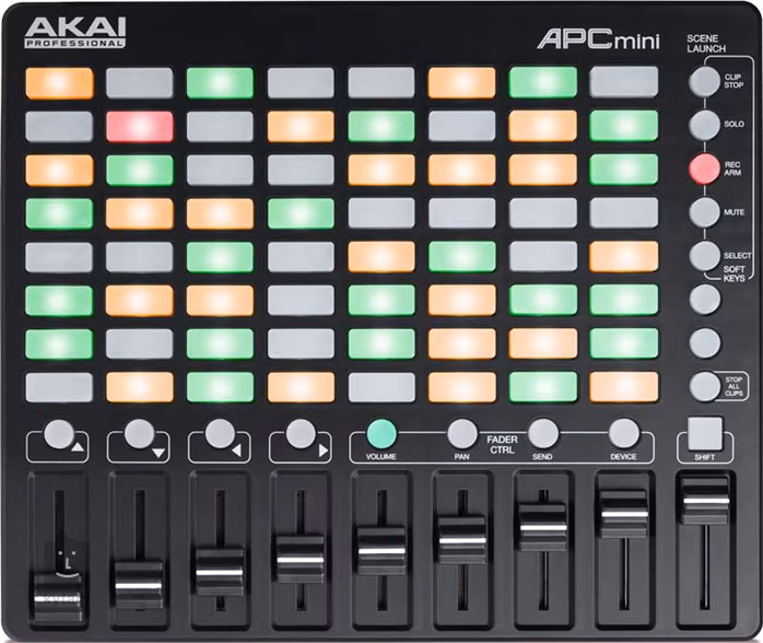 Akai APC Mini (kicsomagolt) - USB/MIDI kontroller