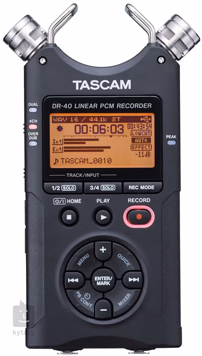 Tascam DR-40 - Hordozható felvevő