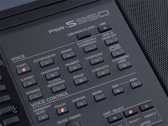 Yamaha PSR-S950 - Kiséretautomatikás szintetizátor