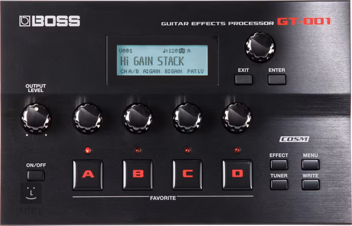Boss GT-001 (kicsomagolt) - Gitár multieffekt