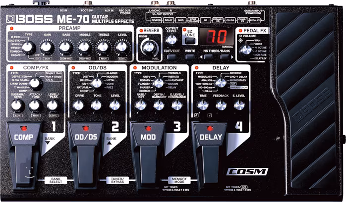 Boss ME 70 - Gitár multieffekt