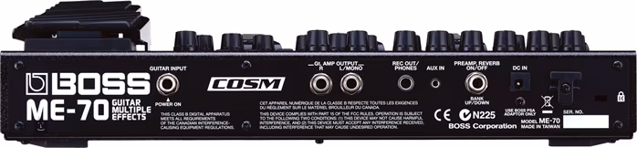 Boss ME 70 - Gitár multieffekt