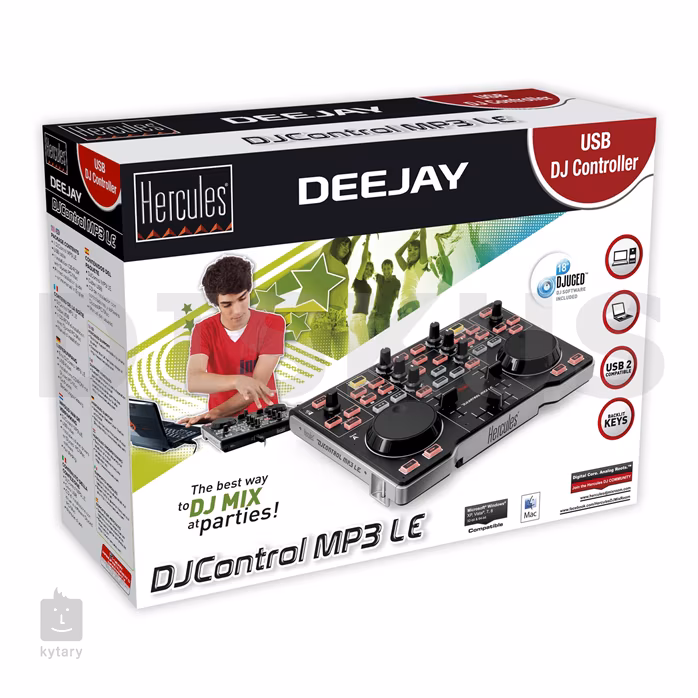 Hercules DJ MP3 LE - DJ kontroller