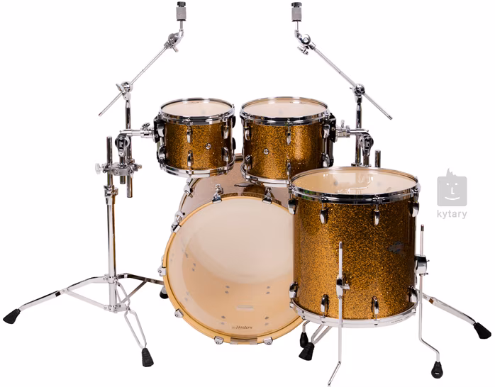 Pearl Masters Custom Birch Rock set Golden Bronze Glitter - Dobszett