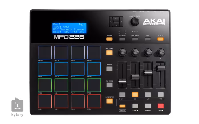 Akai MPD 226 - USB/MIDI kontroller