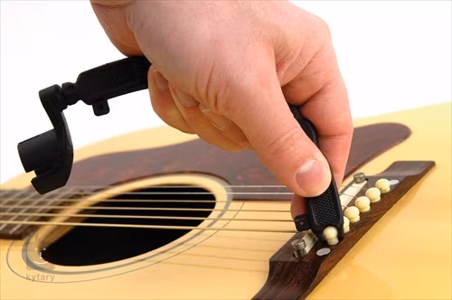 D'Addario DP-0002 White - Húrtekerő