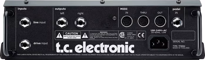 TC Electronic Nova System (použité) - Gitár multieffekt