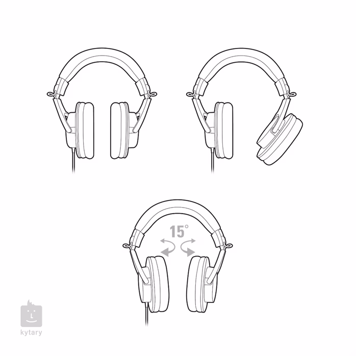 Audio-Technica ATH-M20x - Stúdió fülhallgató
