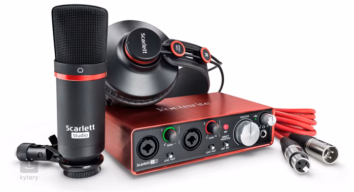 Focusrite Scarlett 2i2 Studio Pack 2nd - Otthoni stúdió csomag