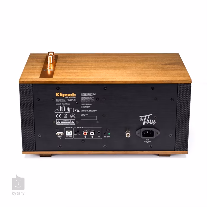 Klipsch The Three Walnut - Vezeték nélküli hordozható hangfal