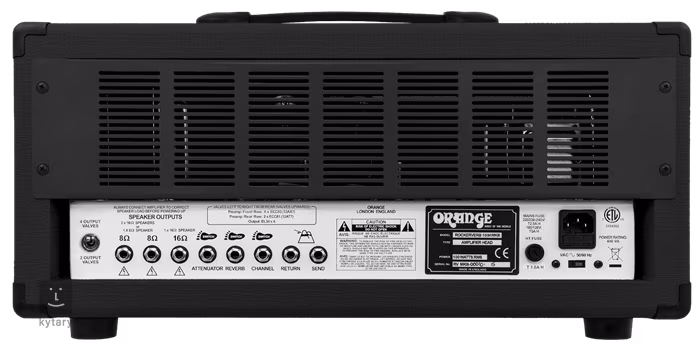 Orange Rockerverb 100H-MkIII Black - Csöves gitárerősitő
