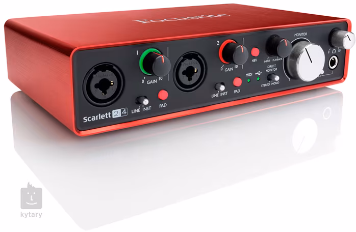 Focusrite Scarlett 2i4 2nd Gen (kicsomagolt) - USB hangkártya
