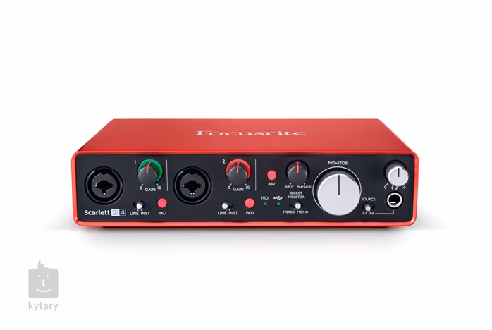 Focusrite Scarlett 2i4 2nd Gen (kicsomagolt) - USB hangkártya