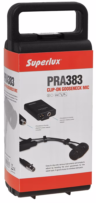 Superlux PRA383XLR - Kondenzátoros hangszer mikrofon
