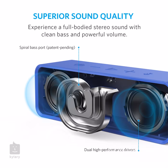 Anker SoundCore Blue - Vezeték nélküli hordozható hangfal