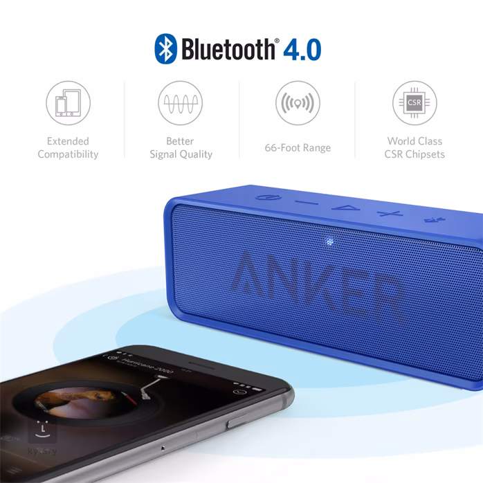 Anker SoundCore Blue - Vezeték nélküli hordozható hangfal