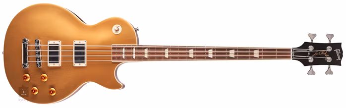 Gibson 2013 Les Paul Bass Gold Top - Elektromos basszusgitár