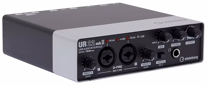 Steinberg UR22mkII (kicsomagolt) - USB hangkártya