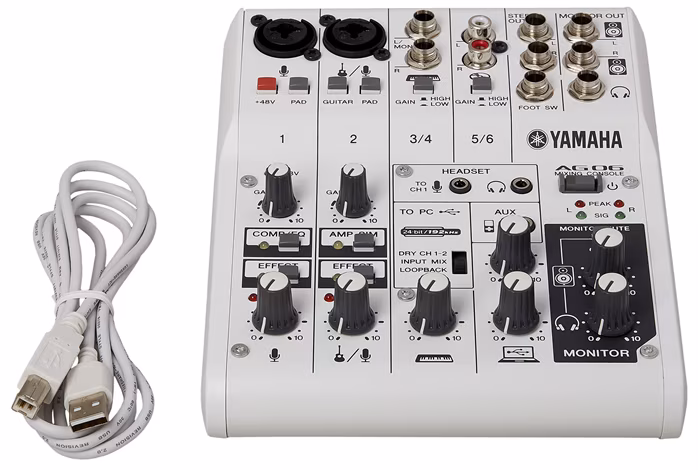 Yamaha AG06 - USB hangkártya