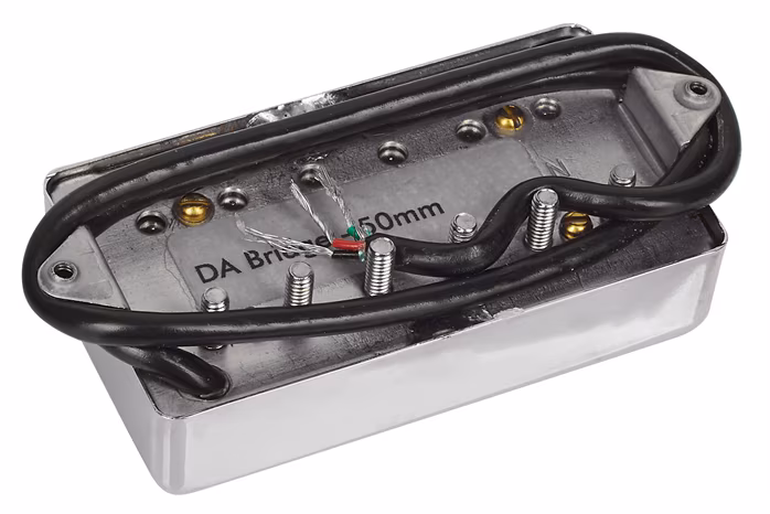 Suhr Aldrich, Hot Humbucker Pickup, Bridge, 50mm, Nickel Chrome - Elektromos gitár hangszedő