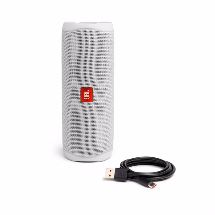 JBL Flip 5 White - Vezeték nélküli hordozható hangfal