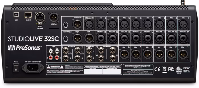 PreSonus StudioLive 32SC - Digitális keverő pult