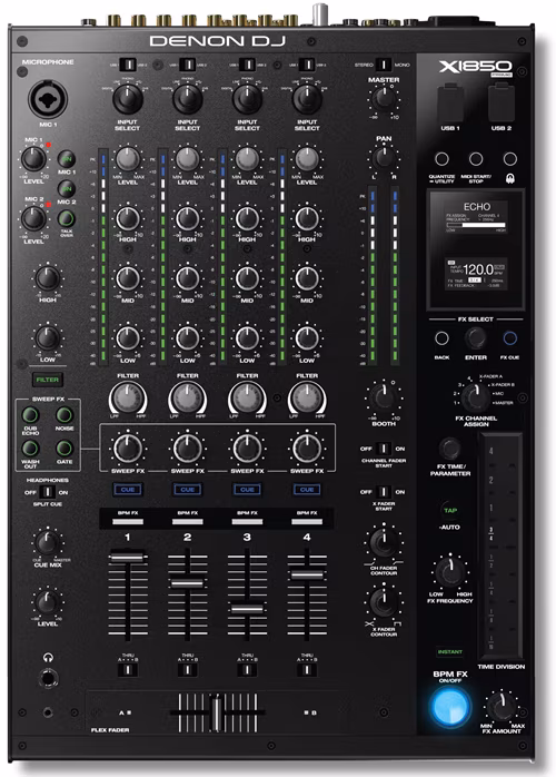 DENON DJ X1850 Prime - DJ keverő