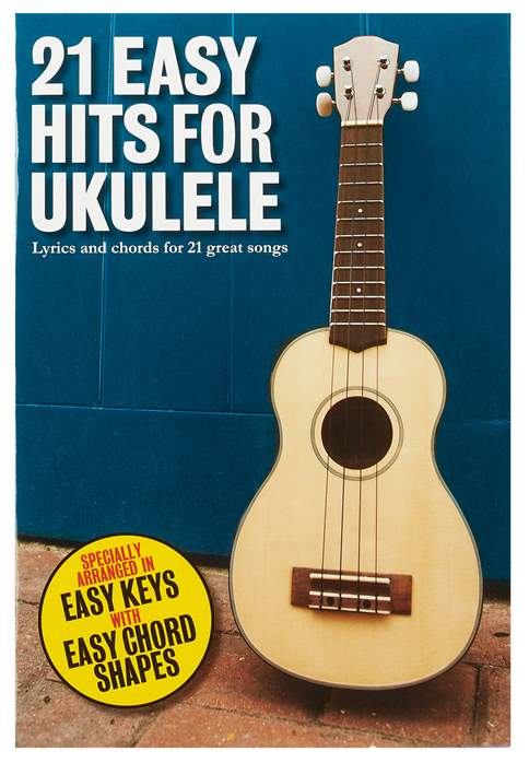 MS 21 Easy Hits For Ukulele - Ukulelé kotta