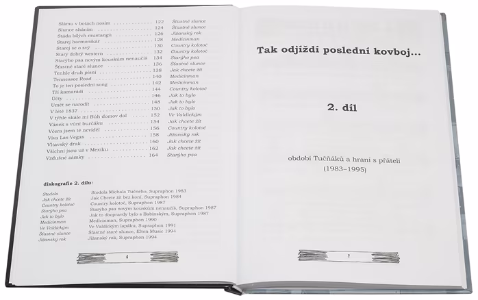 KN Michal Tučný - Tak odjíždí poslední kovboj 2. díl - Énekeskönyv