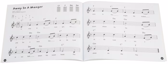 MS Ukulele From The Beginning Christmas Songbook - Ének könyv
