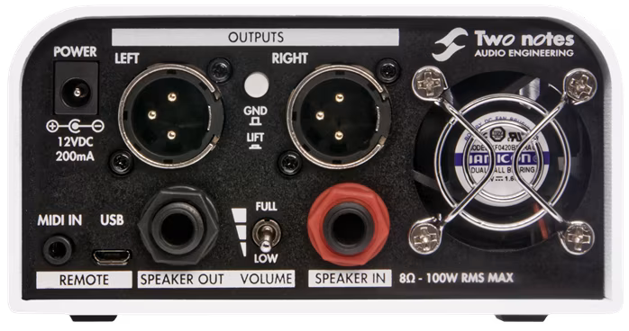 Two Notes Captor X 8 Ohm - Újra aktiváló Load Box