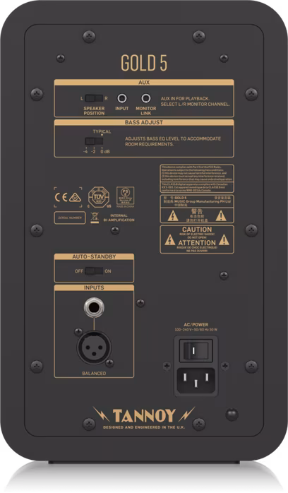 Tannoy GOLD 5 (használt) - Aktív stúdiói monitor