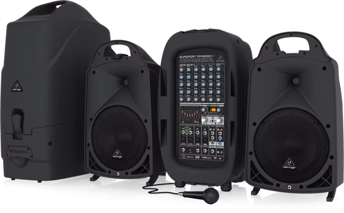 Behringer PPA2000BT - Komplett hangosítási rendszer