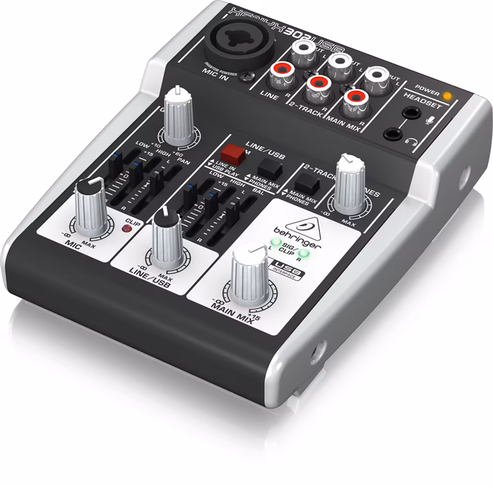 Behringer Xenyx 302USB (kicsomagolt) - Analóg keverő pultok