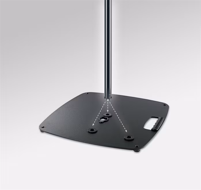 K&M 26706 Black - Állvány talp