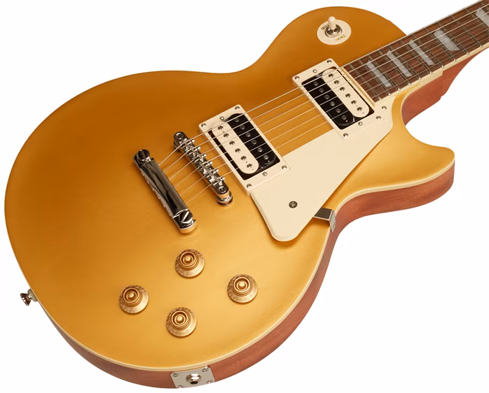 Epiphone Les Paul Classic Worn Worn Metallic Gold - Elektromos gitár