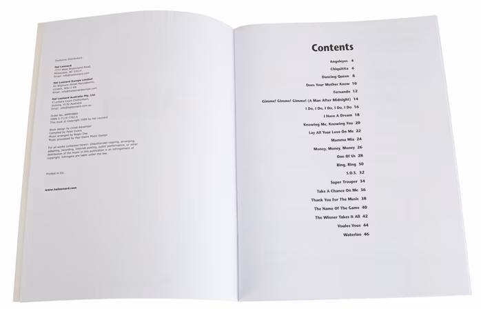 MS Easiest Keyboard Collection: Abba - Zongora kotta