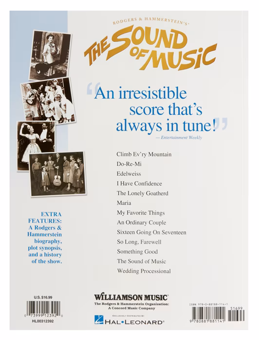 MS Sound Of Music Vocal Selections (Revised Edition) - Soundtrack