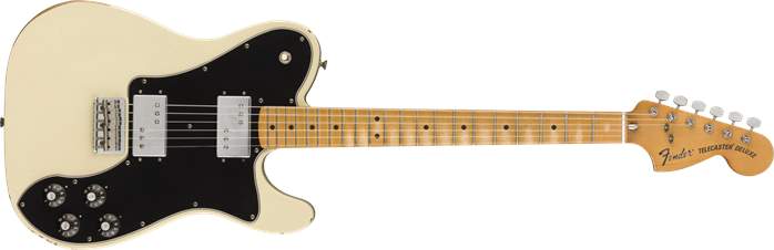Fender Road Worn 70s Tele Deluxe OW - Elektromos gitár