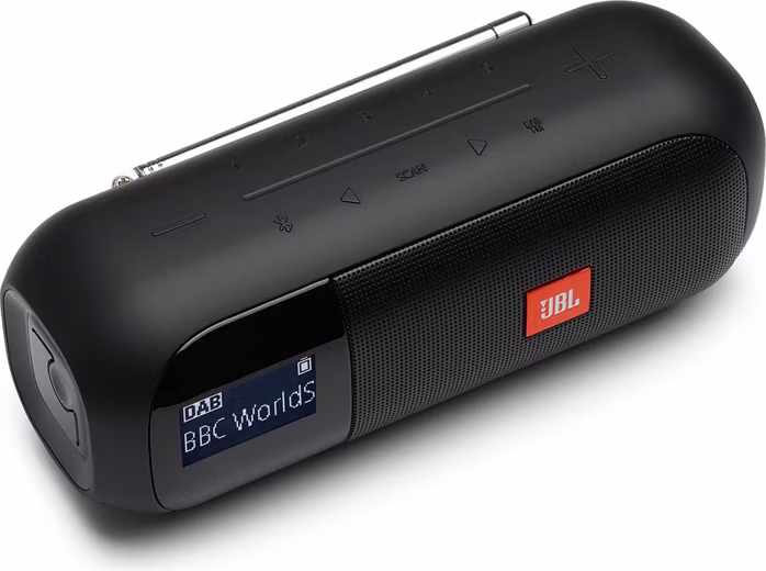 JBL Tuner 2 Black - Vezeték nélküli hordozható hangfal