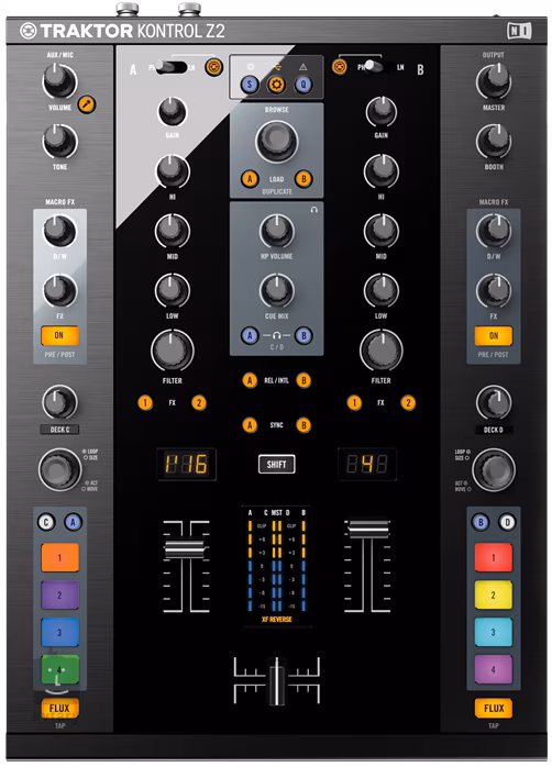 Native Instruments Traktor Kontrol Z2 (kicsomagolt) - DJ keverő