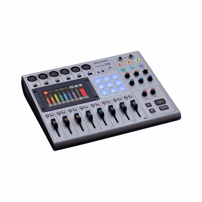 Zoom PodTrak P8 - Többsávos hangrögzítő