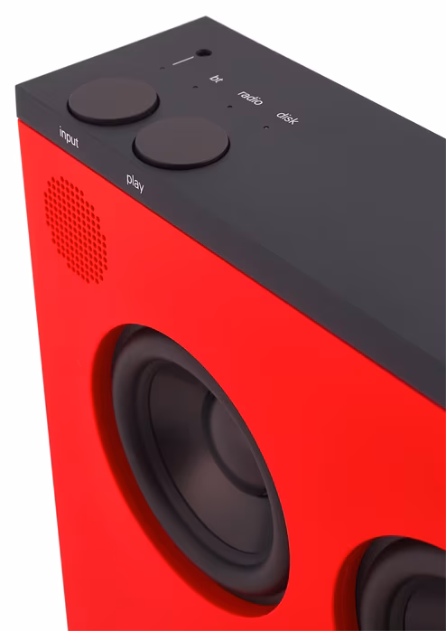 Teenage Engineering OB-4 Red - Vezeték nélküli hordozható hangfal