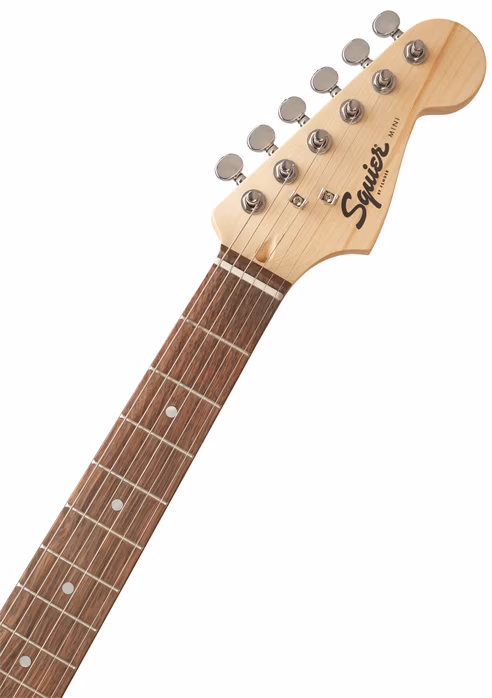 Fender Squier Mini Stratocaster LRL DKR (használt) - Elektromos gitár gyerekeknek