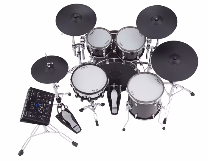 Roland VAD706 Gloss Ebony V-Drums - Elektromos dobszett