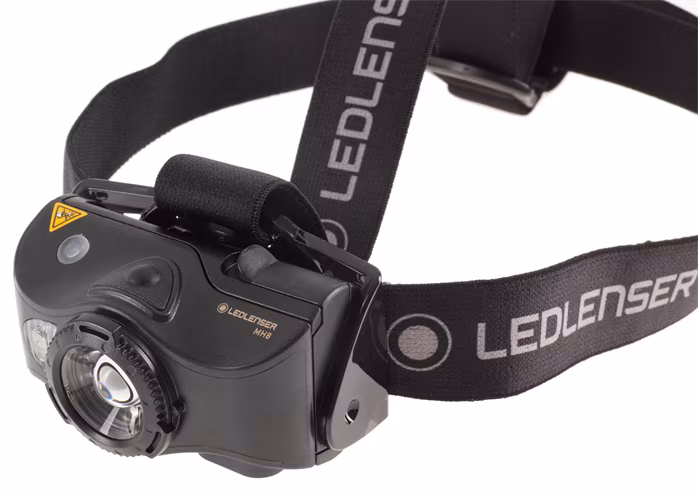 Led Lenser MH8 Fekete - Fényszóró