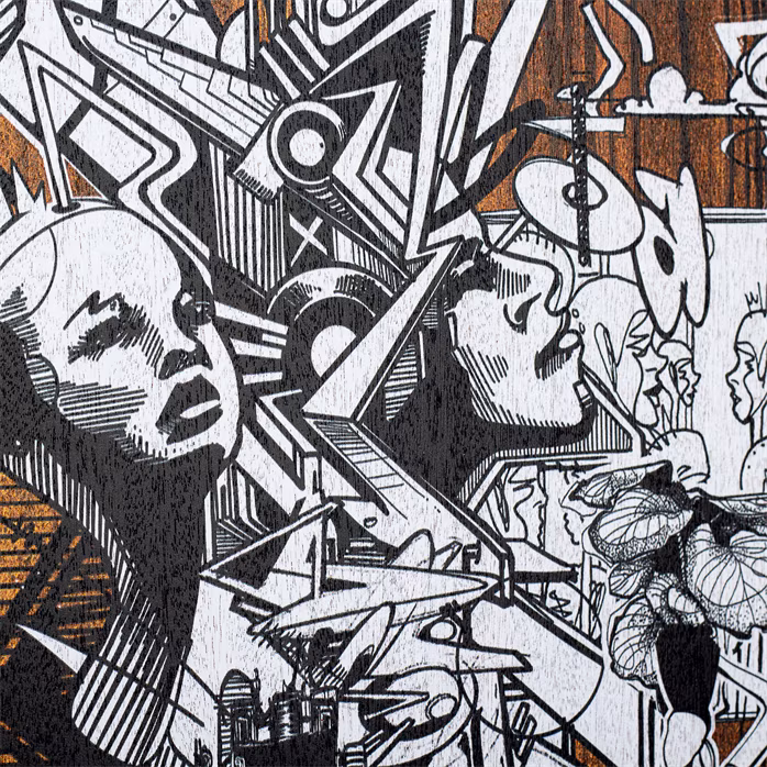 Sela Sketch Art Series - Cajon